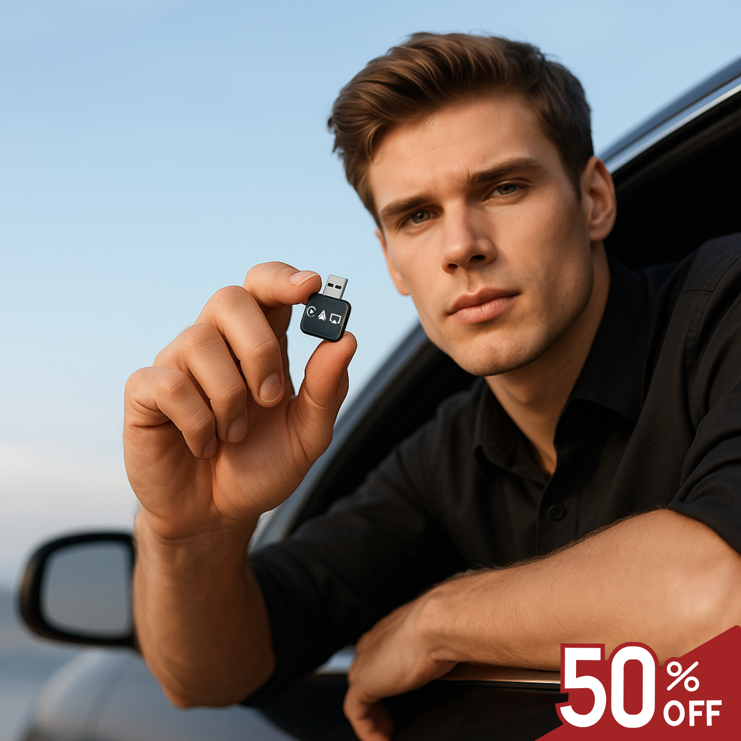 Adattatore CarPlay wireless 3 in 1